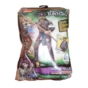 Nickelodeon Teenage Mutant Ninja Turtle Donatello Costume Size M 8-10